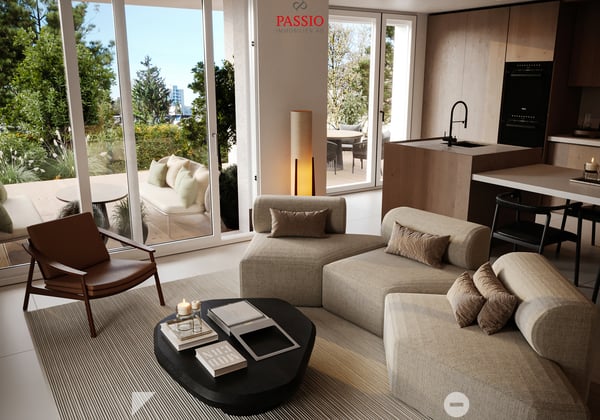 3.5-Zimmer-Erdgeschosswohnung - Modern wohnen mit grossem Sitzplatz 4