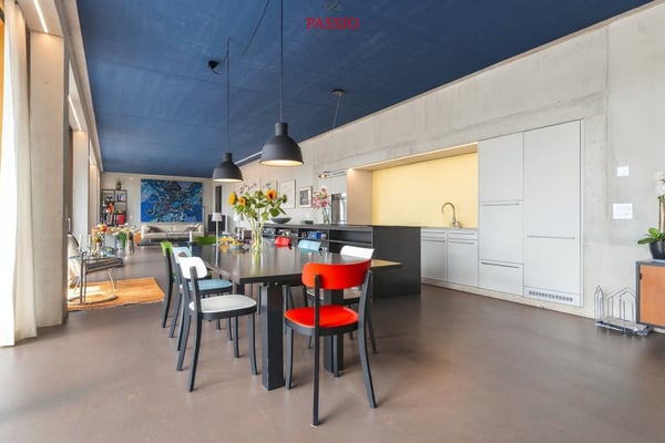Exklusive Loft-Wohnung mit grosser Terrasse und Weitblick