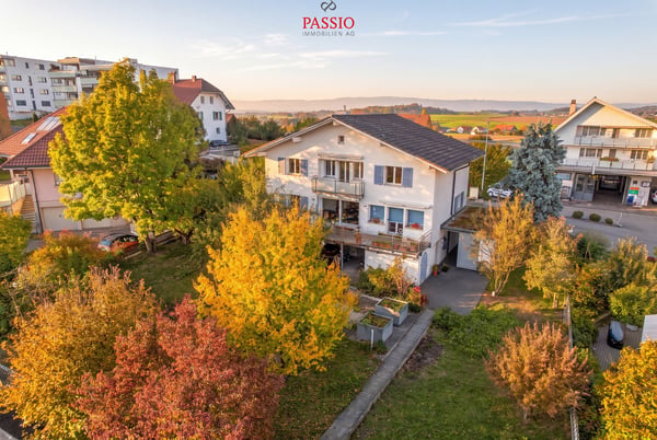 6.5-Zimmer Ein-oder Zweifamilienhaus mit Garten & Alpenblick