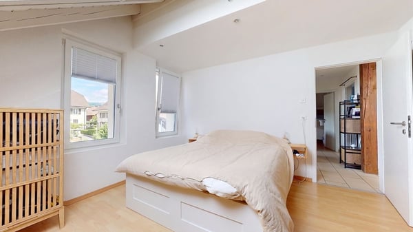 3½ mansardé avec vue 180 sur le lac de Neuchâtel ! 9