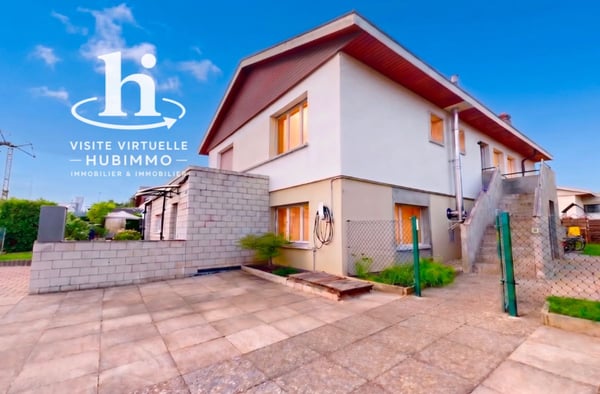 Maison individuelle avec deux appartements et espaces extérieurs !