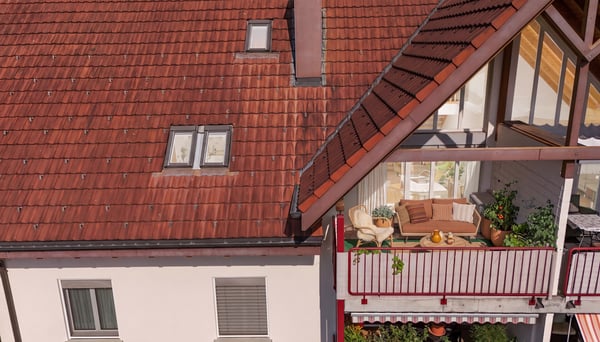 Gemütliche Maisonette-Dachwohnung mit herrlicher Weitsicht