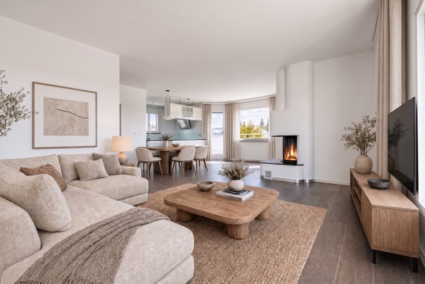 Exklusive Attikawohnung umschlossen mit grosser Terrasse 5