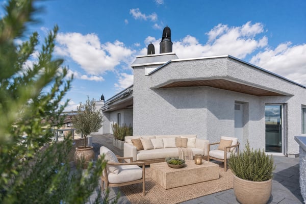 Exklusive Attikawohnung umschlossen mit grosser Terrasse 10