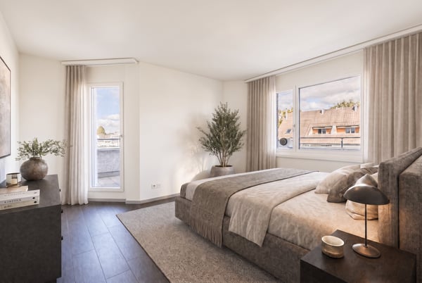 Exklusive Attikawohnung umschlossen mit grosser Terrasse 6