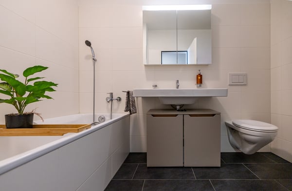 Moderne 4.5-Zimmer-Wohnung mit grosser Dachterrasse und Loggia an zent 9