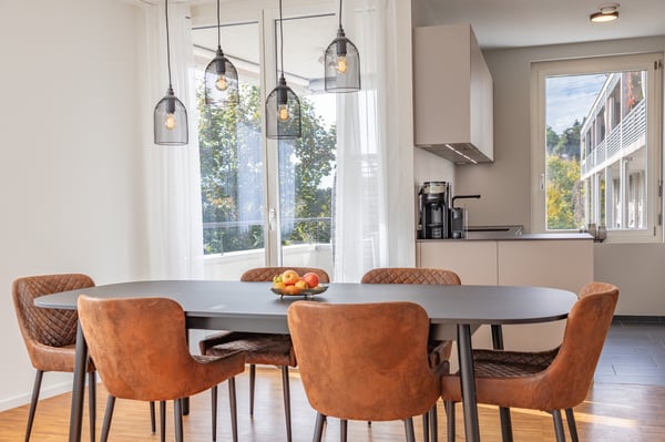 Moderne 4.5-Zimmer-Wohnung mit grosser Dachterrasse und Loggia an zent 6