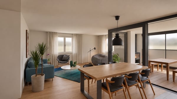 Letzte verfügbare Neubauwohnungen mit Wintergarten im Projekt Trauthei 2