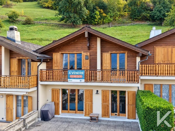 Chalet contigu de 5.5 pièces aux Agettes