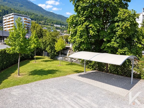 Profitez du chauffage à distance et oubliez vos factures de gaz. Magnifique appartement 6.5 pièces et studio en copropriété au bord de la Vièze 11