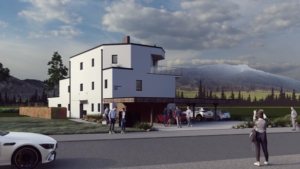 Bauland mit Baubewilligung für Neubau eines MFH an unverbauter Lage 4