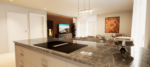 Exklusive Attikawohnung mit grosser Terrasse an einer Privatstrasse 7