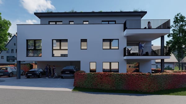 Exklusive Eigentumswohnung mit Gartenanteil an Privatstrasse 1