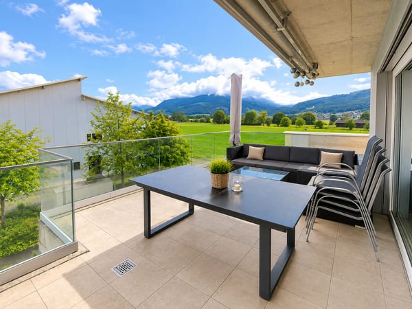 Exklusive 4.5-Zimmer-Attikawohnung mit Panoramablick und privatem Liftzugang in Kestenholz 11