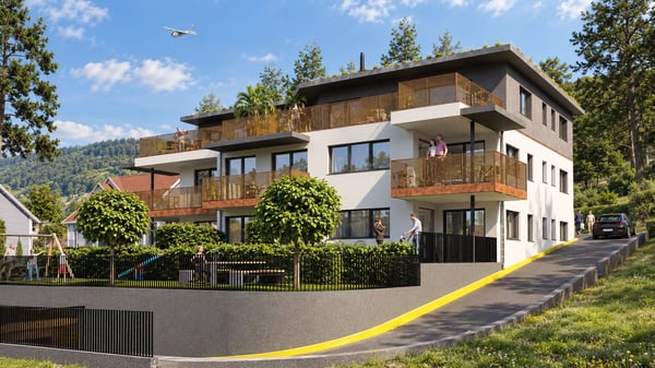 Moderne 3.5-Zimmer-Attikawohnung im Neubau – Grenchen, Bettlachstrasse 212