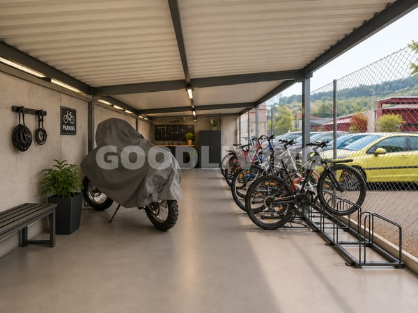 Modernisierte Dachwohnung mit verglaster Terrasse und Garage 11