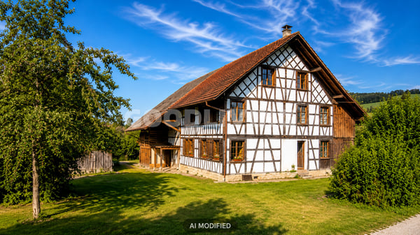 Historisches Bauernhaus mit grosszügigem Grundstück und Potenzial für sechs Wohnungen 1