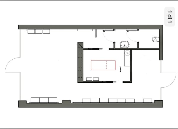 LOCALE COMMERCIALE AL PIANTERRENO CON VETRINE 5
