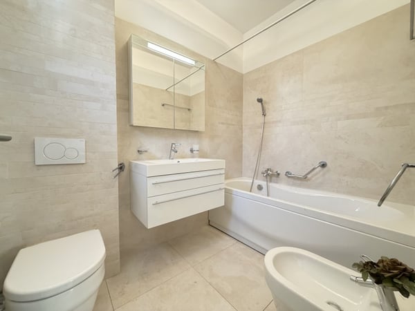 ELEGANTE ATTICO, GRANDE TERRAZZA BEN SOLEGGIATA CON VISTA LAGO 13