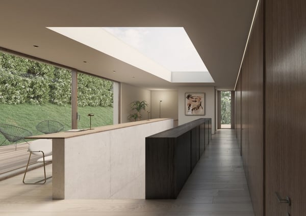 Occasione unica nella Collina dOro  Terreno di 950 mq con progetto approvato e vista lago 4