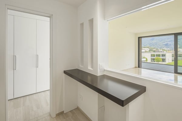 APPARTAMENTO 1.5 LOCALI CON GRANDE TERRAZZA E VISTA APERTA SULLE MONTAGNE 4