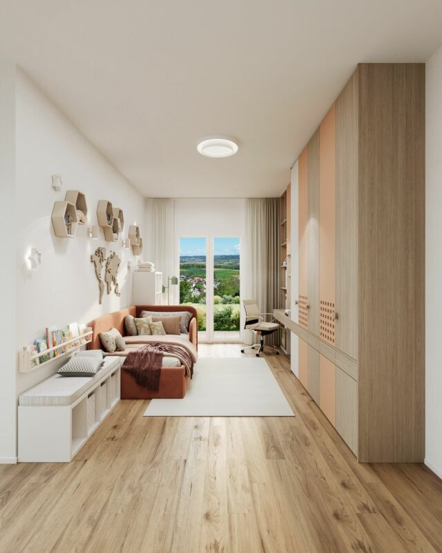 Appartamento nuovo di 3,5 locali con vista panoramica