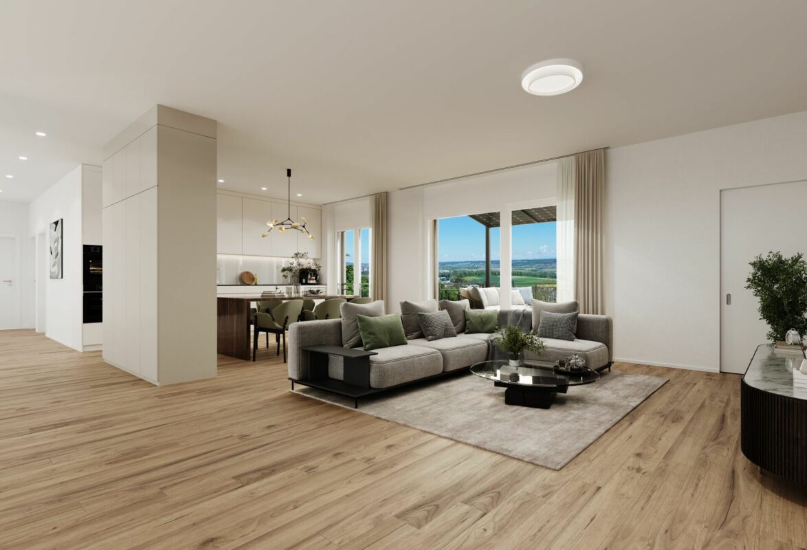Nuovo edificio 4.5 EG con 135m2 di spazio abitativo e una vista fantastica