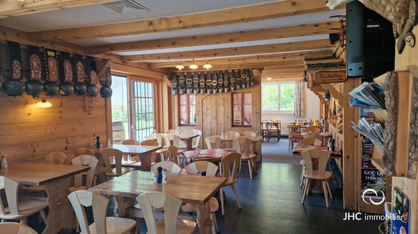 Restaurant à fort potentiel avec les murs à Morgins 6