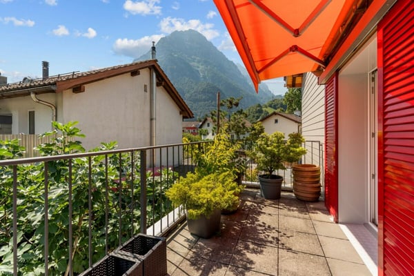 Charmante, modernisierte Doppeleinfamilienhaus-Hälfte mit viel Grün 11