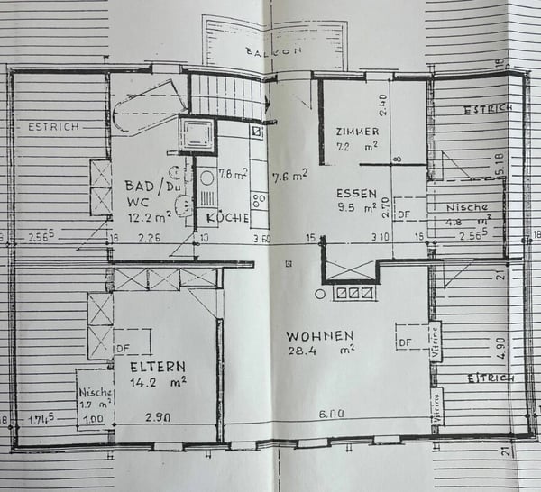 3,5 Zimmer-Dachwohnung 24