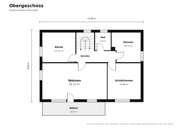 Freistehendes Einfamilienhaus in Mümliswil 6
