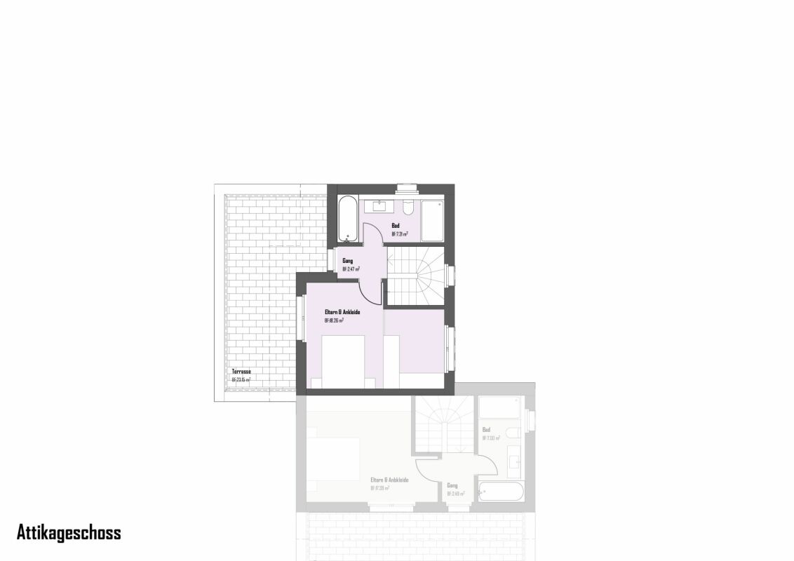 5.5 Room Semi-Detached House in a Quiet Location