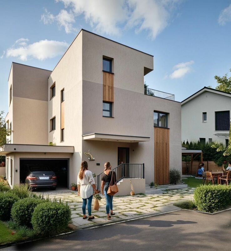 5.5 Room Semi-Detached House in a Quiet Location