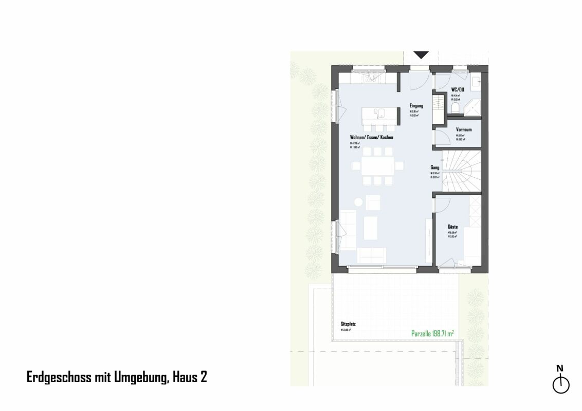 Haus 1 / 7.5 Zimmer Einfamilienhaus am Bach