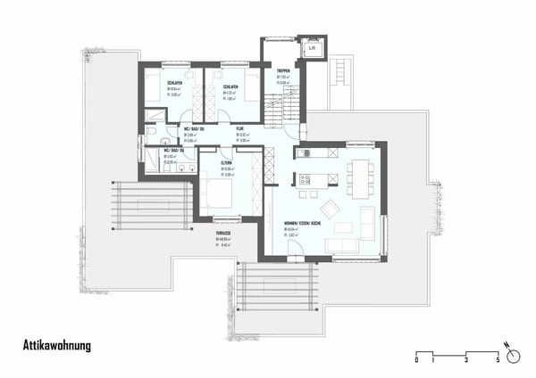 Grosszügige Attika 4.5-Zimmer-Wohnung 9