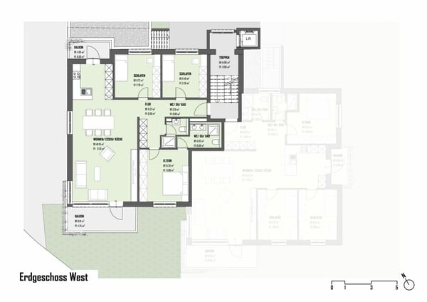 Modernisierte EG 4.5-Zimmer-Wohnung an ruhiger Lage 9