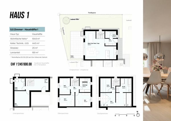 Haus 1 / 5.5 Zi. Neubau AM WALDRAIN 11