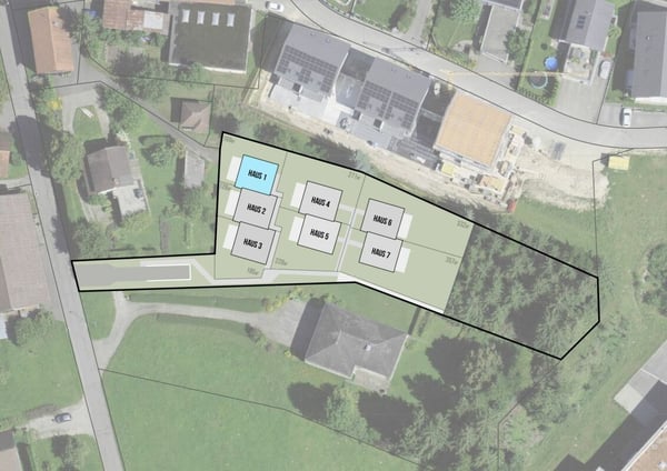 Haus 1 / 5.5 Zi. Neubau AM WALDRAIN 13