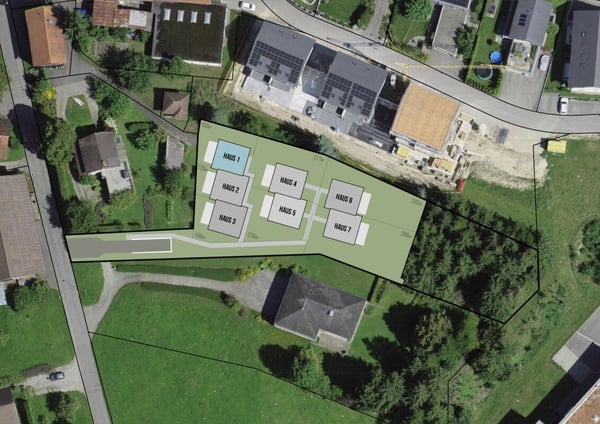 Haus 1 / 5.5 Zi. Neubau AM WALDRAIN 13