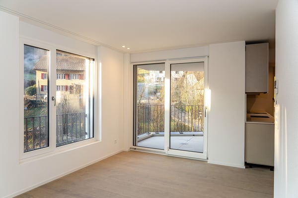 Moderne 1.5-Zimmer-Wohnung mit Aussicht in Obermumpf 5