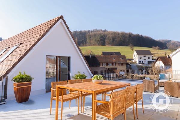 1.5-Zimmer Maisonette mit Bergblick in Obermumpf 2