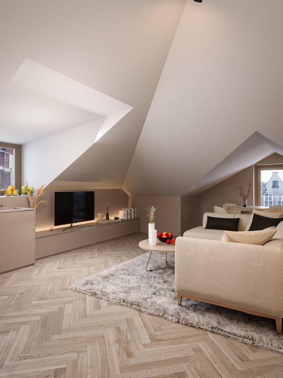 Stilvolle 3-Zimmer-Attikawohnung in Zürich mit hochwertiger Vollausstattung 3