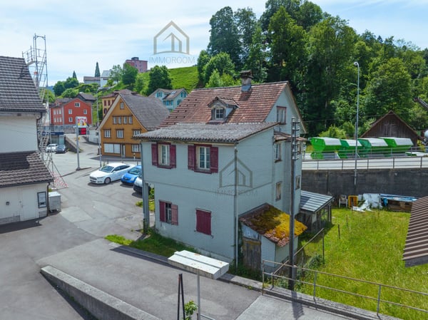 Baugrundstück in Kernzone K3 mit Abbruchobjekt 4