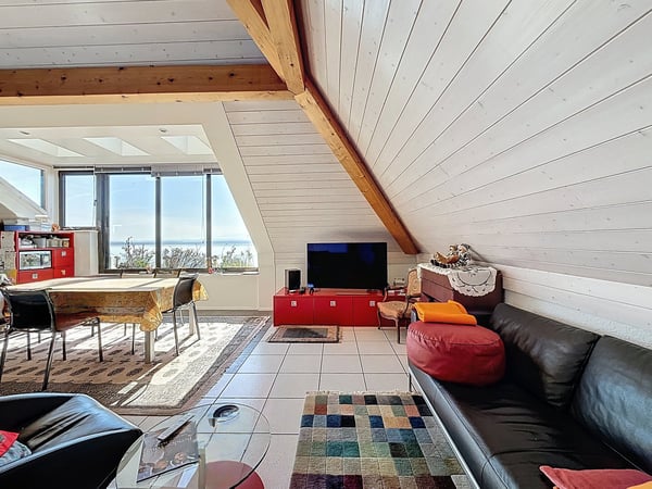 Duplex avec vue panoramique sur le lac et les Alpes – Gorgier 4