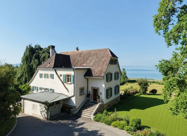 Maison de maître historique, parc arboré et hangar à bateaux privé sur le lac de Neuchâtel 22
