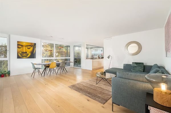 Helle 3.5-Zimmer-Wohnung mit Balkon und Garage in Zürich-Hottingen 1