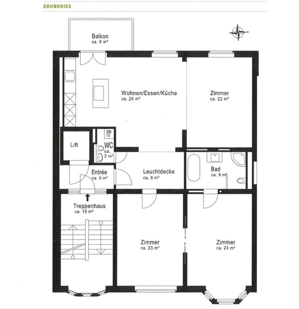 Charmante 3.5-Zimmer-Wohnung an der Rieterstrasse in Zürich 4