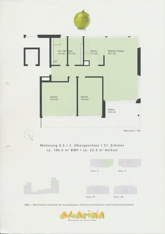 Moderne Wohnung an zentraler Lage 8