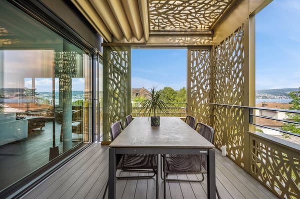 Helle 4.5-Zimmer-Wohnung mit Balkon und Seeblicknähe in Kilchberg 3