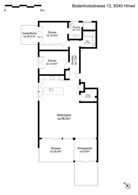 Helle 4.5-Zimmer-Wohnung mit Balkon und Garage in Hinwil – ab sofort verfügbar! 11